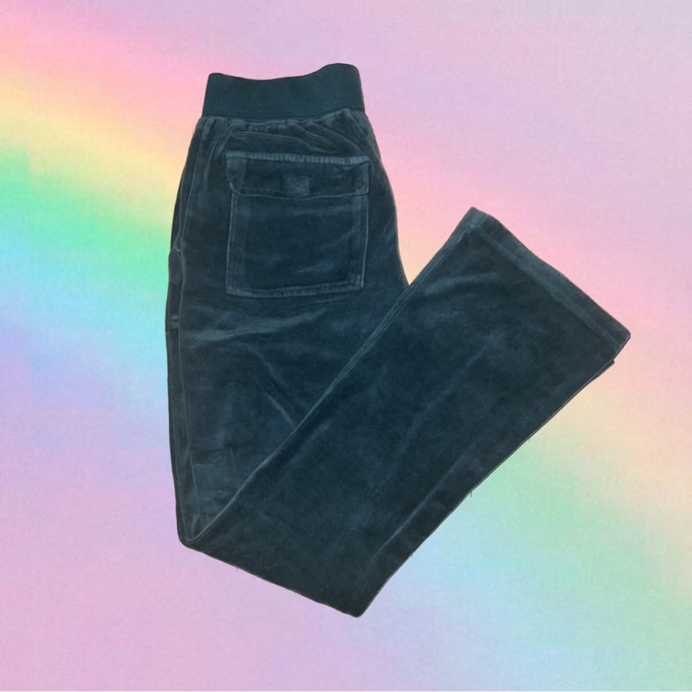 Y2K Velour track pants